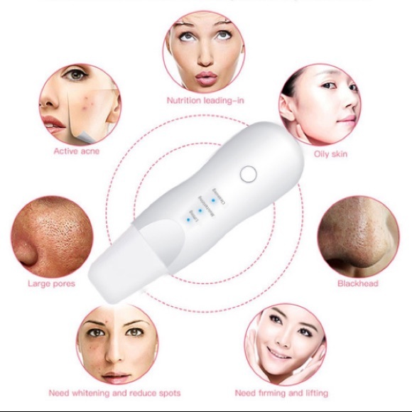 🆕ION SONIC SKIN SCRUBBER/SCRAPPER w/ USB CHARGING CABLE & 2 add. cleaning heads - Picture 6 of 8